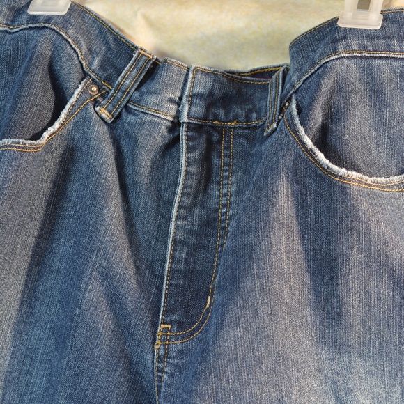 Gloria Vanderbilt Embroidered Jacket Jeans SZ 14 - Picture 11 of 12